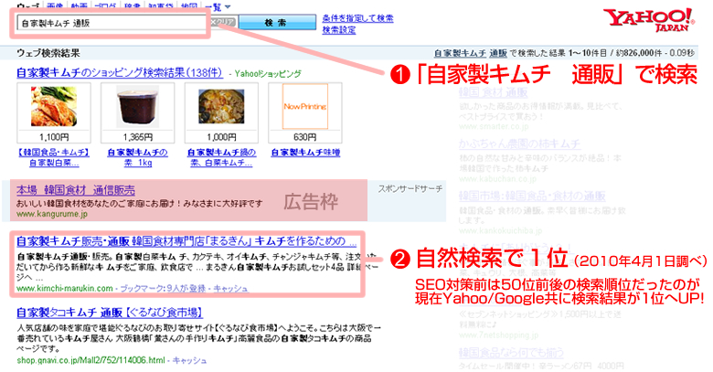1.ּΡפǸ 2.ǣ SEOк50θ̤äΤ
Yahoo/Google˸̤1̤UP!